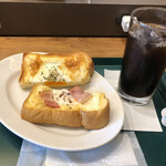CAFE&BAR PRONTO - 朝ゴパンのモーニングセット396円！