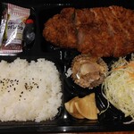 とんかつ勝亭 - 国産特上ロース弁当