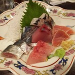 金町製麺 - 刺身盛