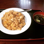 ちんや食堂 - チャーハン(大盛) ¥550+150-