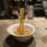 RODEO - 三陸ムラサキウニとボタンエビ冷製パスタ