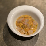 RODEO - 三陸ムラサキウニとボタンエビ冷製パスタ