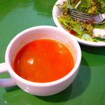 ウッデンシップ - ランチセットのスープ・2012/6