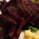 駒形どぜう - くじら刺。