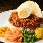 Keema curry rice