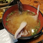 魚と酒 はなたれ - あら汁