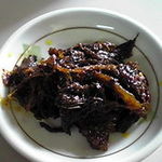 沖食堂 - 激辛辛子高菜。ちょっと見た目がウン･・ｗｗ