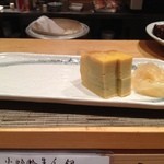 祇園寿司 衣川 - まずお寿司屋さんでは一番に頼む、『玉』！！