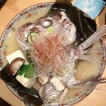 祇園寿司 衣川 - 鯛のカブト酒蒸し！！