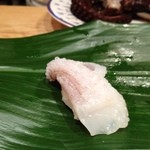 祇園寿司 衣川 - イカ下足！！塩レモンでψ(｀∇´)ψ