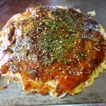 お好み焼き １０５ - 肉玉+うどん