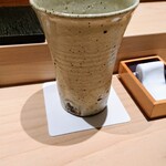 匠 進吾 - ドリンクは焼き芋焼酎のソーダ割り