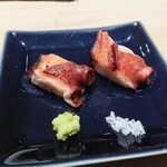 匠 進吾 - 煮蛸、塩とわさび