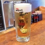 やきとり 正や - 熟撰生ビール