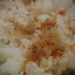 麺処 と市 - ごはん（自家製おかか）