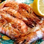 Salt-grilled shrimp [5 pieces]