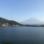 湖山亭うぶや - 部屋から見た富士山！