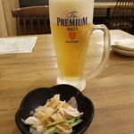 九州居酒屋ふうり - ビールとお通し