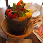 塊 ミートバル - 野菜スティック