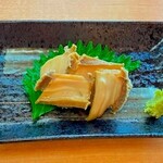 和食処 一歩芽 - あわび柔煮