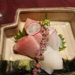 りょうりや 御旅屋 - お造り いさき かます ぶり けんさきいか