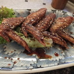 ラーメン・トンチャンあきら - 手羽先の唐揚げです。