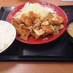 Katsuya - 鶏ちゃん焼きチキンカツ定食