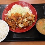 Katsuya - 鶏ちゃん焼きチキンカツ定食