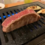 焼肉 近江牛肉店 - シンシンステーキ②