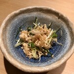 地葉はなれ - 2020.7.  鶏皮ポン酢