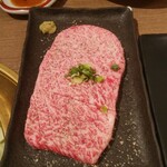 アリラン焼肉ハウス - 厚切りステーキロース（塩）一人前