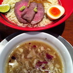 豚そば　成 - ２０１２夏 豚そば成でBullつけ啜磨専科 ？@¥９００-(大盛り) 限定30食