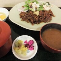 牛しぐれ煮定食