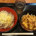 大森酒場 - かき揚げ丼セット