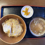 Fujiya - カツ丼 （ごはん少なめ）　８００円　(2020/08)