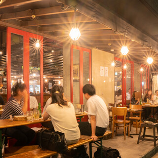 Terrace seats available. We are proud of our stylish space that will liven up your time♪