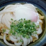 本格手打うどん 麺むすび - 温玉ぶっかけ