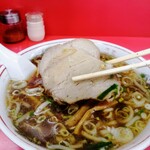 ラーメンの味龍 - 硬めのチャーシューが旨い