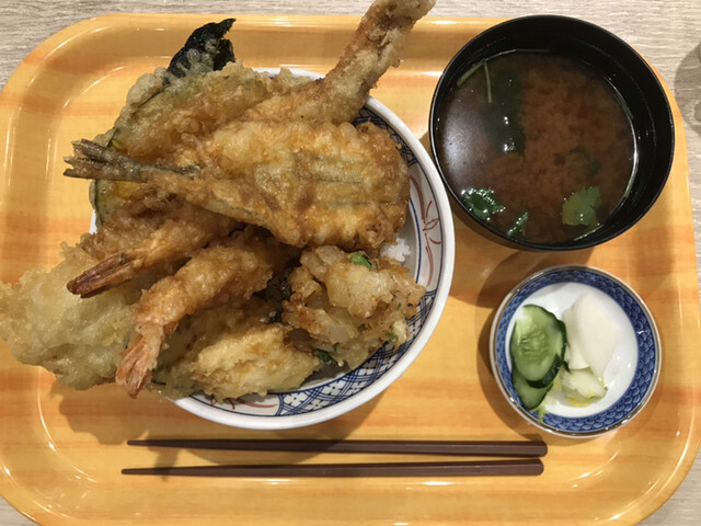 江戸前天丼 濱乃屋 イオンモール幕張新都心店 海浜幕張 天丼 天重 食べログ