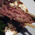 鳥王 - 鳥王バーグ780円