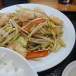 エビ入り野菜炒め