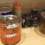 とんこつらぁ麺 松もと - 卓上グッズ♪