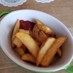 蔵味珈琲 - セットのポテト