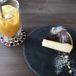 Cafe vibo - バスクチーズケーキ