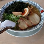 丸源ラーメン - 磯海苔塩ラーメン  半熟煮玉子＆チャーシュー 