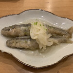 鮨 かんび - 琵琶湖稚鮎の南蛮漬け
