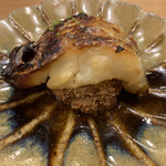 鮨 かんび - 太刀魚西京焼き、卵の甘辛煮