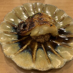 鮨 かんび - 太刀魚西京焼き、卵の甘辛煮