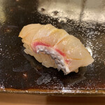 鮨 かんび - 福岡産に真鯛の昆布締め