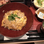 大戸屋 - 親子丼と小鉢　今一つ